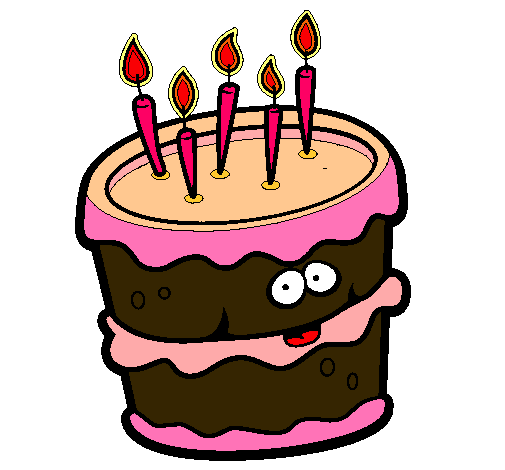 Dibujo de Pastel de cumpleaños 2 pintado por Tarta en Dibujos.net ... Dibujo de Pastel de cumpleaños 2 pintado por Tarta en Dibujos.net ...