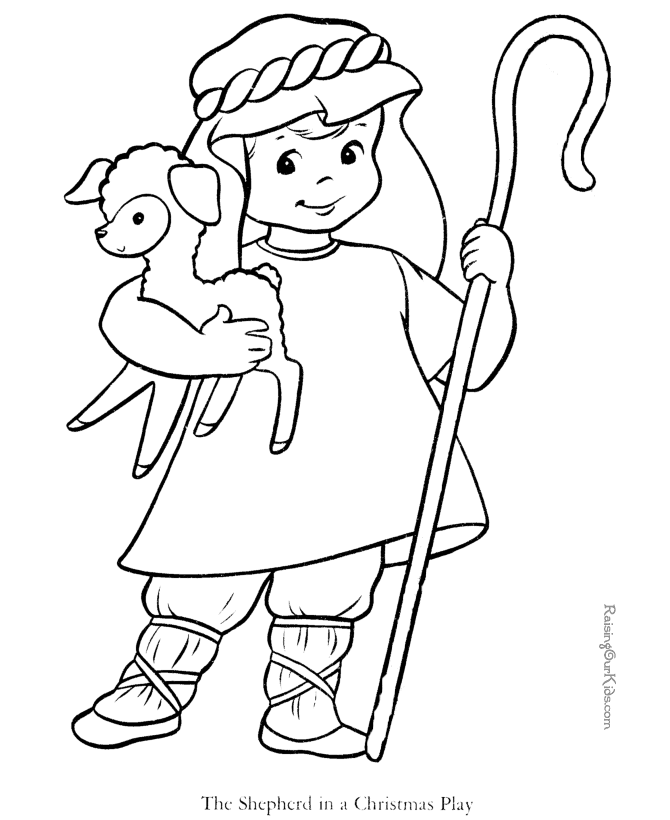 Imágenes de pastorcitos para colorear - Imagui Imágenes de pastorcitos para colorear - Imagui
