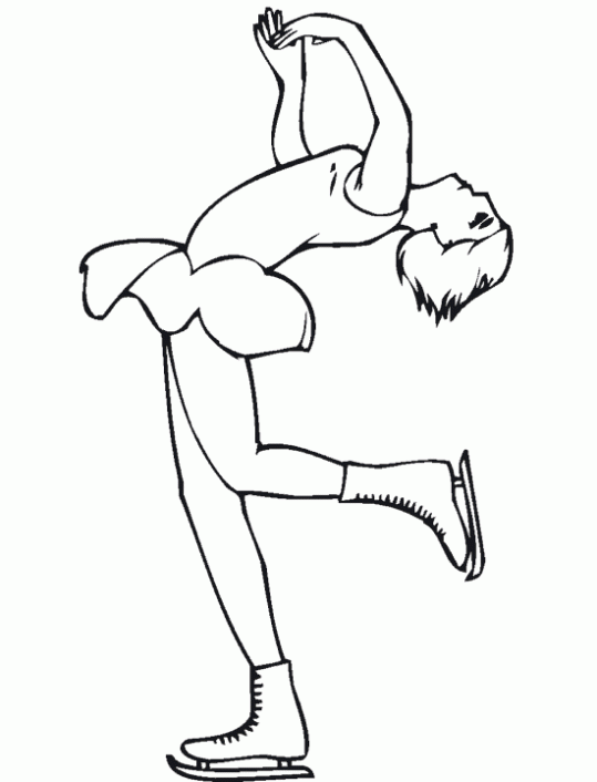 Dibujo de Patinaje para colorear. Dibujos infantiles de Patinaje ... Dibujo de Patinaje para colorear. Dibujos infantiles de Patinaje ...