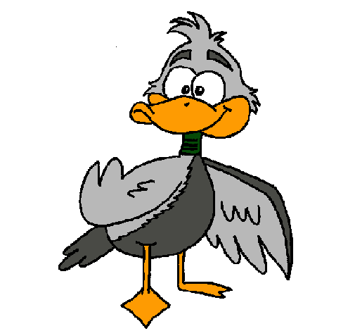 Dibujo de Patito feo pintado por Gfhnbcxvb en Dibujos.net el día ...