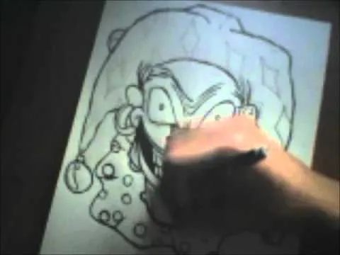 dibujo payaso - andres davila - YouTube