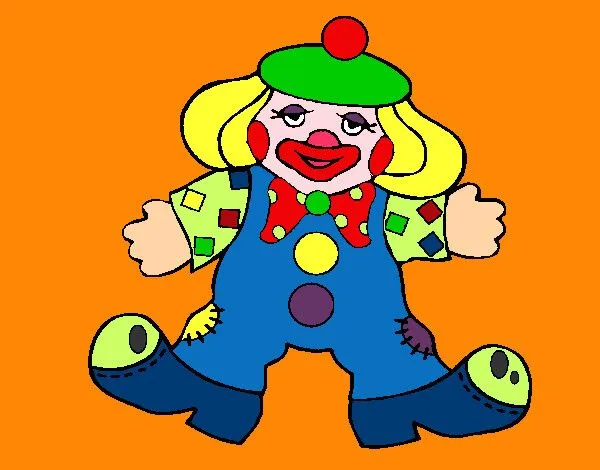 Dibujo de Payaso de pies grandes pintado por Lamorales en Dibujos ... Dibujo de Payaso de pies grandes pintado por Lamorales en Dibujos ...
