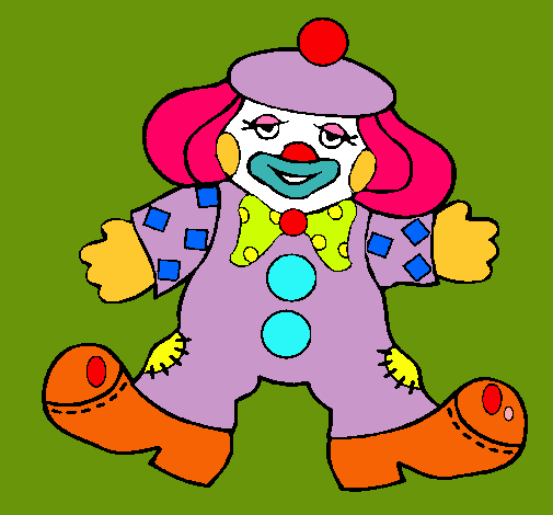 Dibujo de Payaso de pies grandes pintado por Nena en Dibujos.net ... Dibujo de Payaso de pies grandes pintado por Nena en Dibujos.net ...