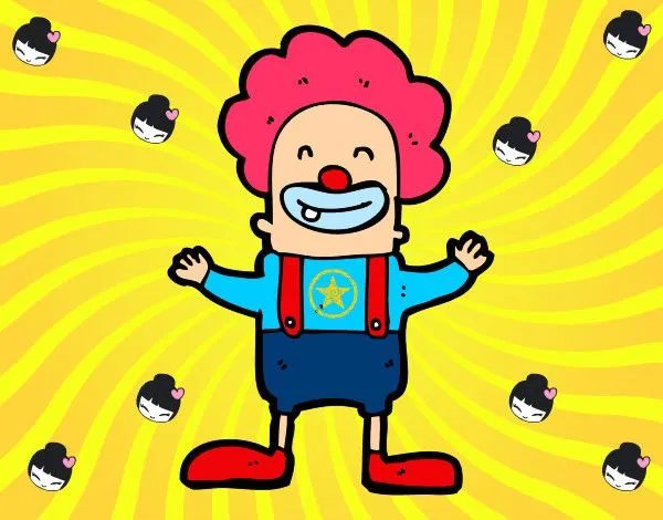 Dibujo de Payaso 1 pintado por Bebe321 en Dibujos.net el día 13-06 ... Dibujo de Payaso 1 pintado por Bebe321 en Dibujos.net el día 13-06 ...
