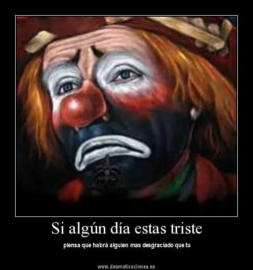 Payaso tristes - Imagui