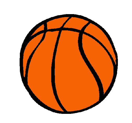 Dibujo de Pelota de básquet pintado por Balon en Dibujos.net el ...