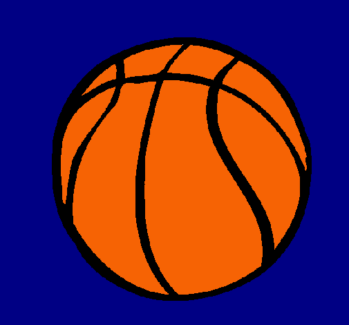 Dibujo de Pelota de básquet pintado por Basquetbol en Dibujos.net ...