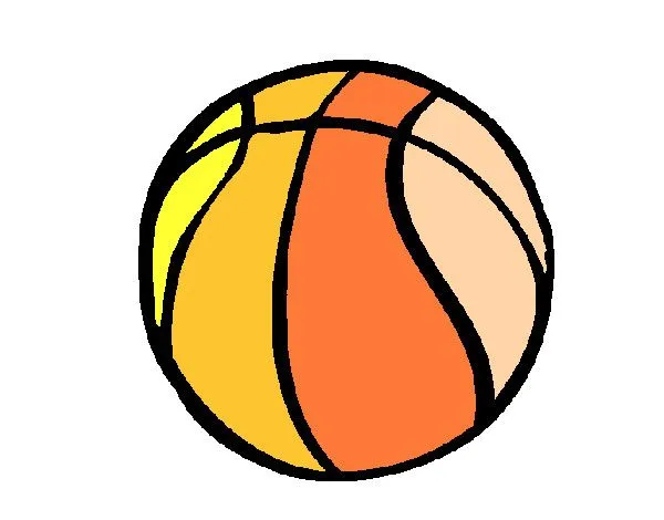 Dibujo de Pelota de básquet pintado por Ussain en Dibujos.net el ...