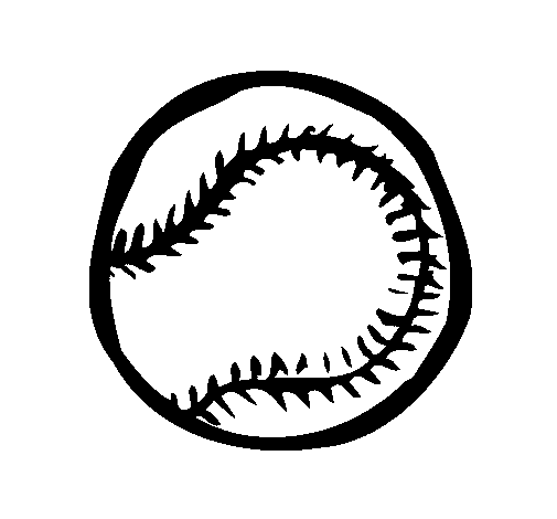 Dibujo de Pelota de béisbol para Colorear - Dibujos.net Dibujo de Pelota de béisbol para Colorear - Dibujos.net