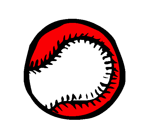 Dibujo de Pelota de béisbol pintado por Lauraaaaaaaaaaa en Dibujos ...