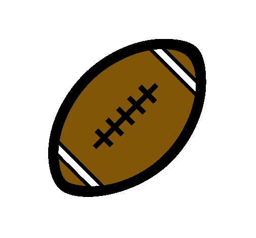 Dibujo de Pelota de fútbol americano II pintado por Balon en ... Dibujo de Pelota de fútbol americano II pintado por Balon en ...