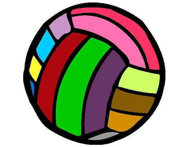 Dibujo de Pelota de voleibol pintado por Jotrini en Dibujos.net el ... Dibujo de Pelota de voleibol pintado por Jotrini en Dibujos.net el ...