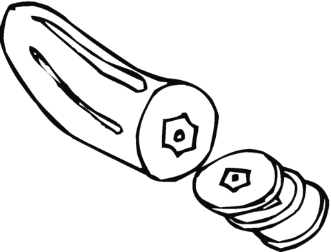 Dibujo de Pepino en Rodajas para colorear | Dibujos para colorear ... Dibujo de Pepino en Rodajas para colorear | Dibujos para colorear ...