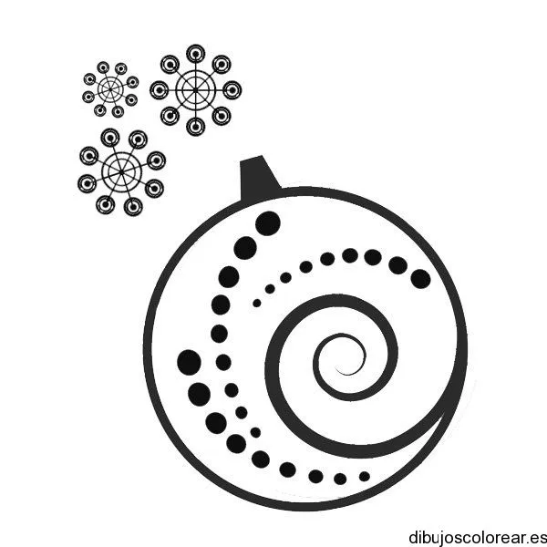 Dibujo de una pequeña esfera de navidad | Dibujos para Colorear Dibujo de una pequeña esfera de navidad | Dibujos para Colorear