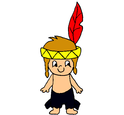 Dibujo de Pequeño indio pintado por Patrisia en Dibujos.net el día ... Dibujo de Pequeño indio pintado por Patrisia en Dibujos.net el día ...