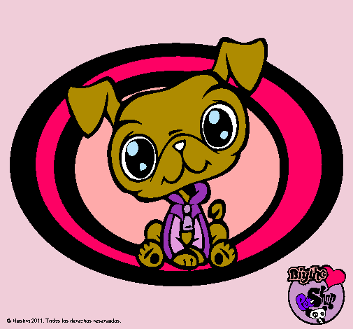 Dibujo de Perrito Littlest Pet Shop pintado por Risitapop en ...