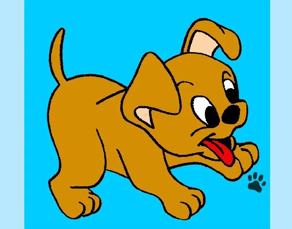Dibujo de Perrito pintado por Arocena en Dibujos.net el día 12-08 ... Dibujo de Perrito pintado por Arocena en Dibujos.net el día 12-08 ...