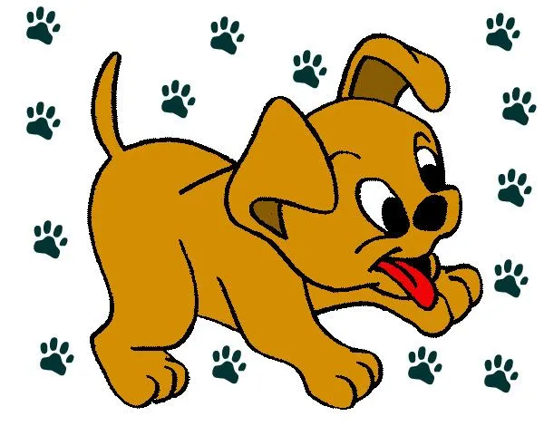 Dibujo de perrito pintado por Hagata en Dibujos.net el día 19-10 ... Dibujo de perrito pintado por Hagata en Dibujos.net el día 19-10 ...