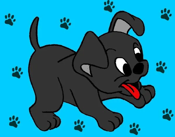 Dibujo de Perrito Tierno pintado por Andd en Dibujos.net el día 14 ...