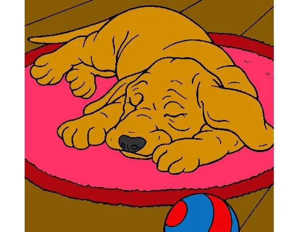 Dibujo de Perro durmiendo pintado por Sedoso en Dibujos.net el día ... Dibujo de Perro durmiendo pintado por Sedoso en Dibujos.net el día ...