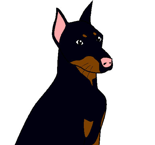 Dibujo de Perro pintado por Doberman en Dibujos.net el día 08-05 ... Dibujo de Perro pintado por Doberman en Dibujos.net el día 08-05 ...