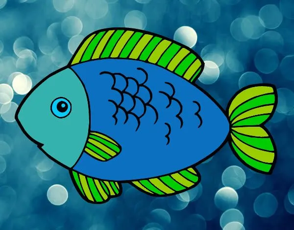 Dibujo de Pescado pintado por Mariajoo19 en Dibujos.net el día 13 ... Dibujo de Pescado pintado por Mariajoo19 en Dibujos.net el día 13 ...