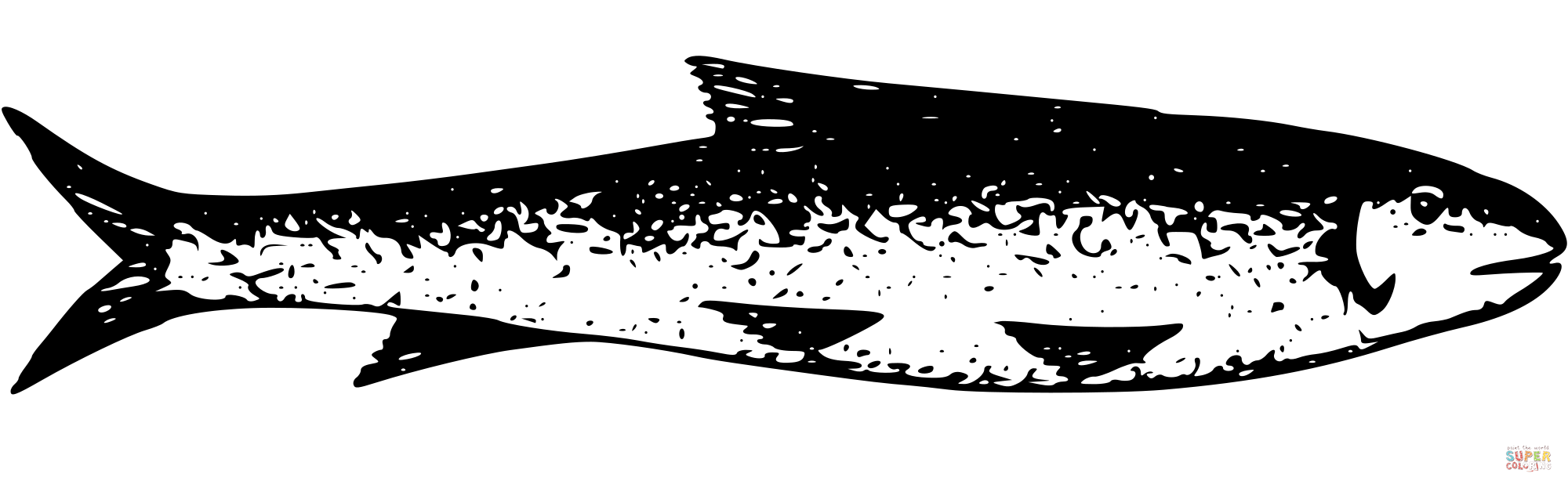 Dibujo de Pescado vintage del lago tanganika para colorear | Dibujos para colorear imprimir gratis Dibujo de Pescado vintage del lago tanganika para colorear | Dibujos para colorear imprimir gratis