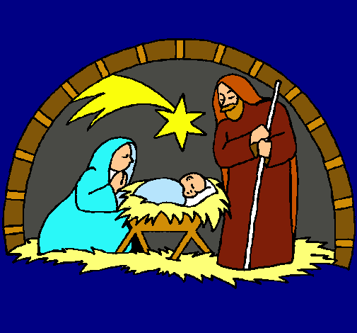 Dibujo de Pesebre de navidad pintado por Bvcx en Dibujos.net el ...