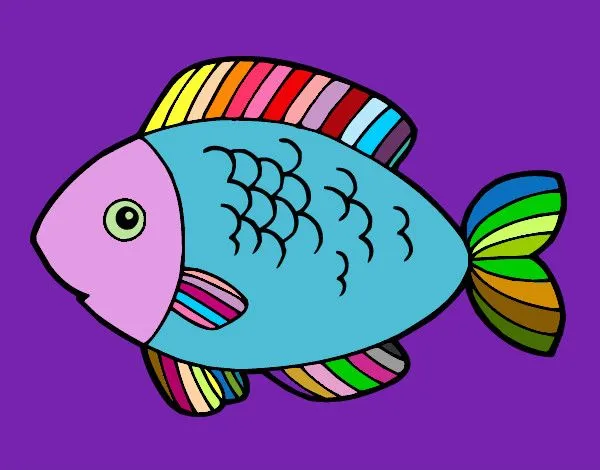Dibujo de Pez Arcoiris pintado por Clau_roma en Dibujos.net el día ... Dibujo de Pez Arcoiris pintado por Clau_roma en Dibujos.net el día ...