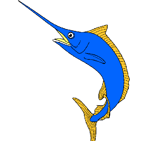 Dibujo de Pez espada pintado por Elias en Dibujos.net el día 29-11 ...