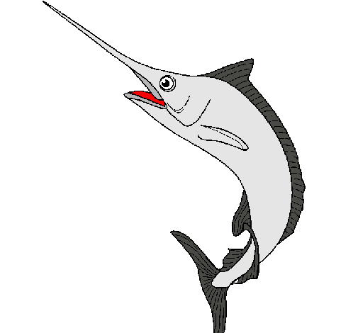 Dibujo de Pez espada pintado por Ohello en Dibujos.net el día 02 ... Dibujo de Pez espada pintado por Ohello en Dibujos.net el día 02 ...