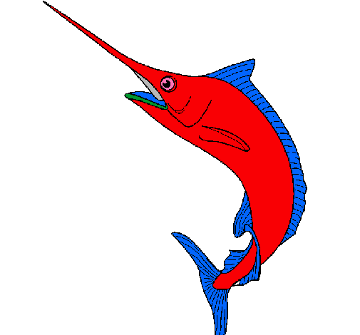 Dibujo de Pez espada pintado por Rodrigo en Dibujos.net el día 22 ...