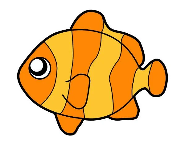 Dibujo de pez payaso pintado por P1a2 en Dibujos.net el día 23-10 ...