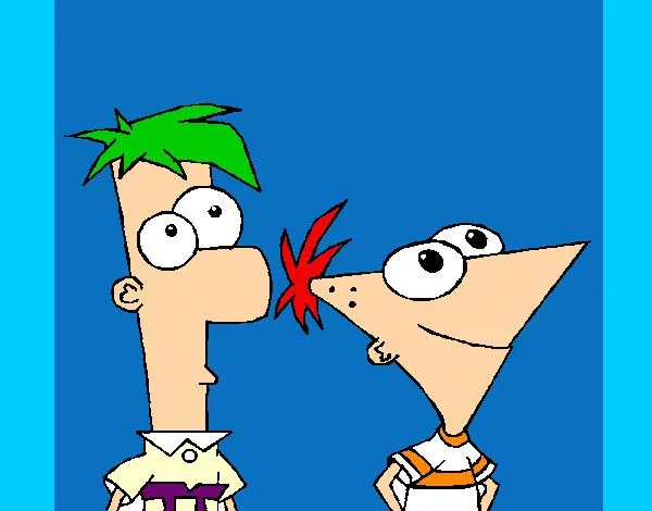 Dibujo de Phineas y Ferb pintado por Fallo en Dibujos.net el día ... Dibujo de Phineas y Ferb pintado por Fallo en Dibujos.net el día ...