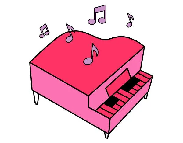 Dibujo de mi piano pintado por Biankita en Dibujos.net el día 29 ... Dibujo de mi piano pintado por Biankita en Dibujos.net el día 29 ...