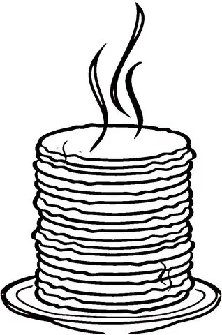 Dibujo de Pila de Tortillas para colorear | Dibujos para colorear ... Dibujo de Pila de Tortillas para colorear | Dibujos para colorear ...