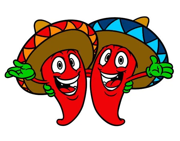 Dibujo de Pimientos mexicanos pintado por Carlyguay en Dibujos.net ... Dibujo de Pimientos mexicanos pintado por Carlyguay en Dibujos.net ...