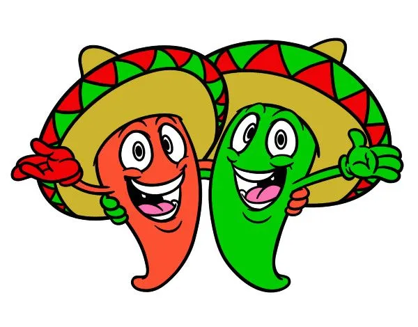 Dibujo de Pimientos mexicanos pintado por Samara11 en Dibujos.net ... Dibujo de Pimientos mexicanos pintado por Samara11 en Dibujos.net ...