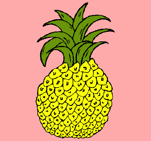 Dibujo de piña pintado por Frutas en Dibujos.net el día 13-12-10 a ... Dibujo de piña pintado por Frutas en Dibujos.net el día 13-12-10 a ...