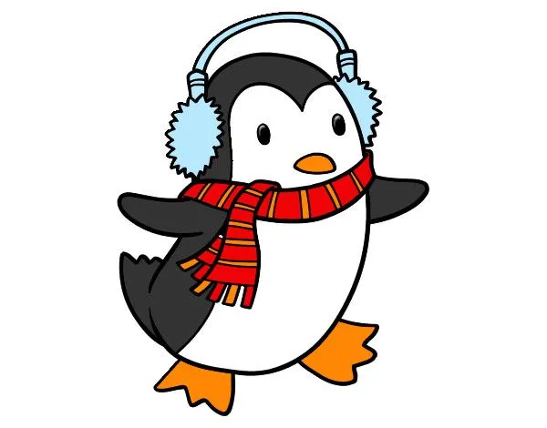 Dibujo de pinguino navideño pintado por Aleclawden en Dibujos.net ... Dibujo de pinguino navideño pintado por Aleclawden en Dibujos.net ...