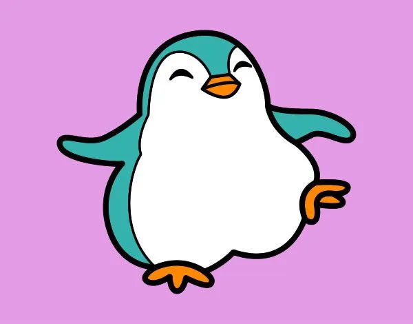 Dibujo de El pingüino pintado por Evarista en Dibujos.net el día ... Dibujo de El pingüino pintado por Evarista en Dibujos.net el día ...
