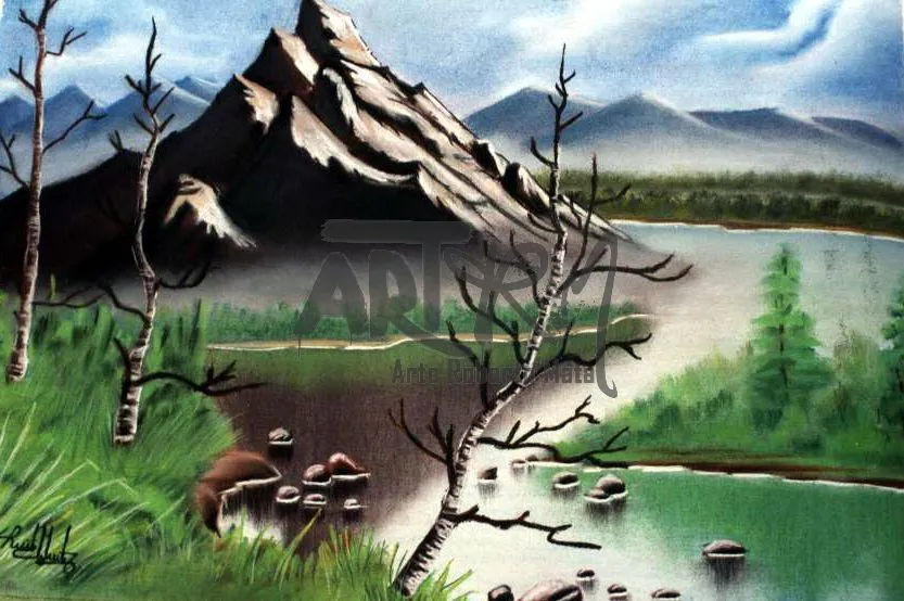 Dibujo y pintura: Paisajes con pasteles secos