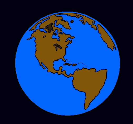 Dibujo de Planeta Tierra pintado por Tierra en Dibujos.net el día ... Dibujo de Planeta Tierra pintado por Tierra en Dibujos.net el día ...