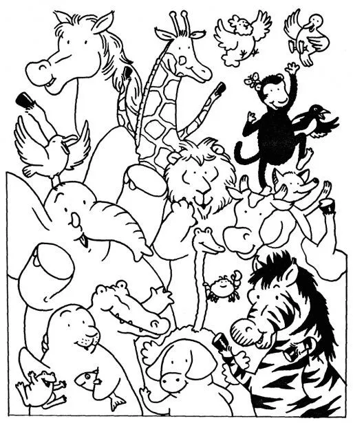 Plantas Terrestres Colouring Pages