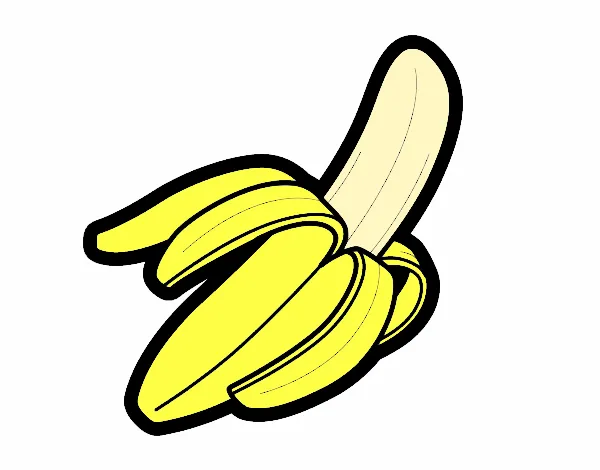 Dibujo de Plátano pintado por en Dibujos.net el día 29-04-15 a las ...