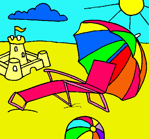 Dibujo de Playa pintado por Zuly en Dibujos.net el día 11-04-11 a ... Dibujo de Playa pintado por Zuly en Dibujos.net el día 11-04-11 a ...