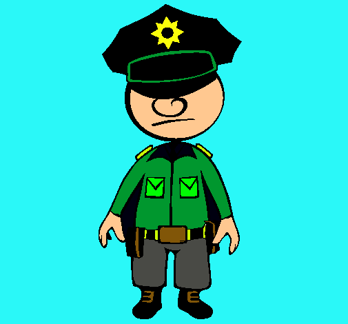 Dibujo de Policía pintado por Carabinero en Dibujos.net el día 29 ... Dibujo de Policía pintado por Carabinero en Dibujos.net el día 29 ...