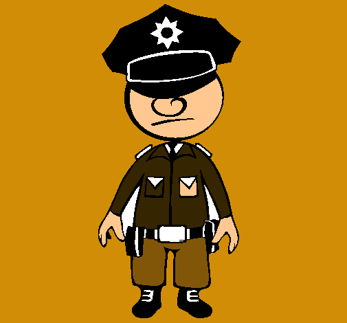 Dibujo de Policía pintado por Vigilante en Dibujos.net el día 05 ... Dibujo de Policía pintado por Vigilante en Dibujos.net el día 05 ...