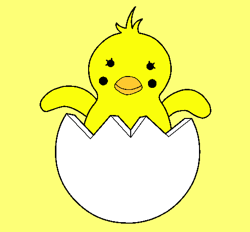 Dibujo de Pollito pintado por Cara en Dibujos.net el día 10-03-11 ... Dibujo de Pollito pintado por Cara en Dibujos.net el día 10-03-11 ...