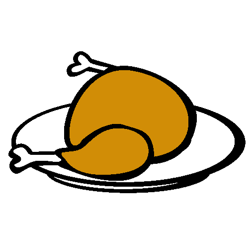 Dibujo de Pollo pintado por Daxne en Dibujos.net el día 19-12-11 a ...
